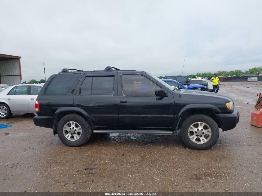 2002 Nissan Pathfinder Le VIN: JN8DR09X02W662527 Lot: 42159224