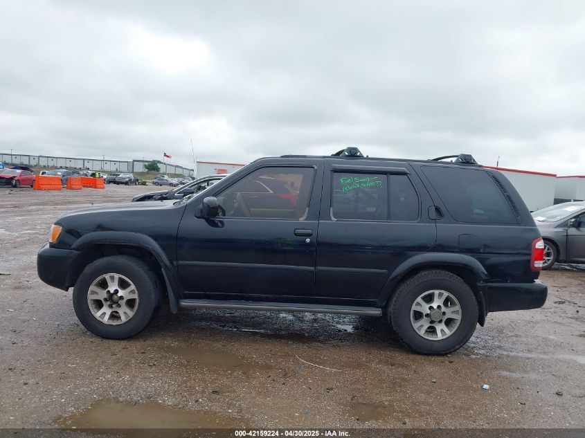 2002 Nissan Pathfinder Le VIN: JN8DR09X02W662527 Lot: 42159224