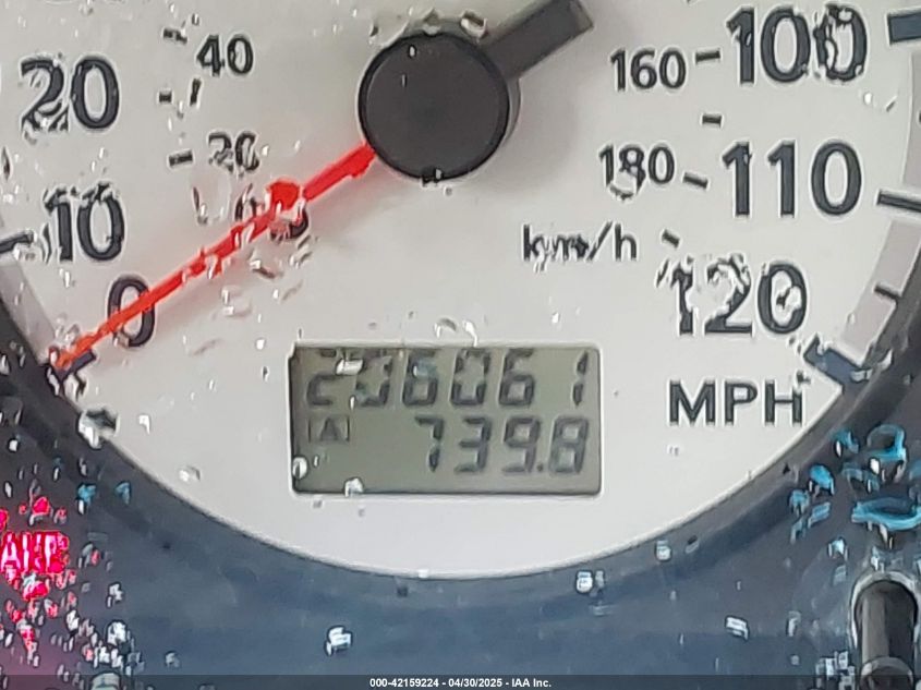 2002 Nissan Pathfinder Le VIN: JN8DR09X02W662527 Lot: 42159224