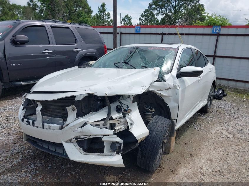 2016 Honda Civic Ex VIN: 19XFC2F80GE043202 Lot: 42159252