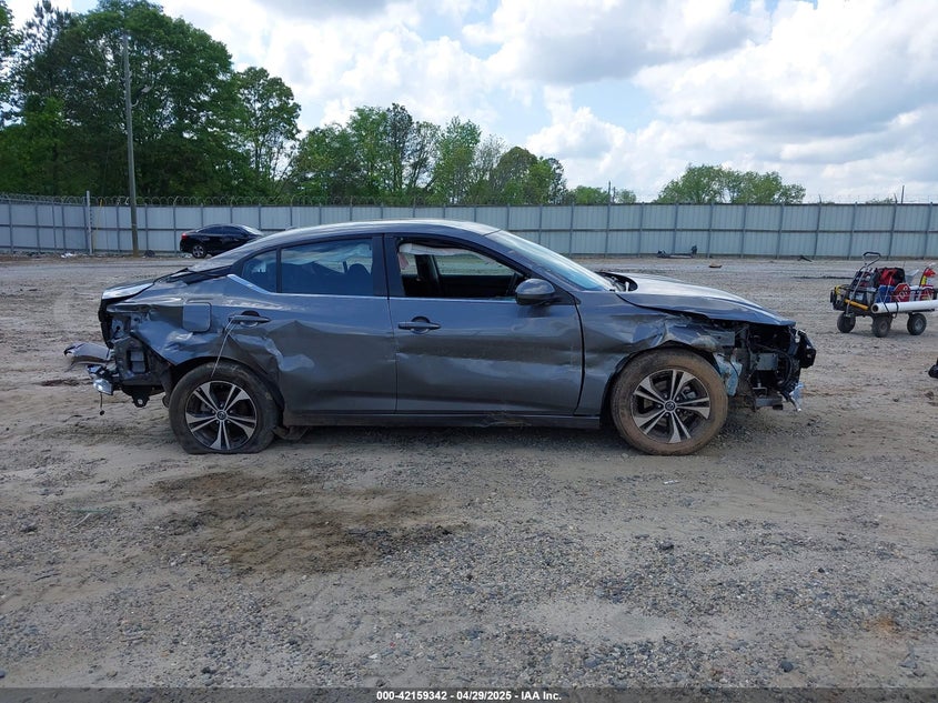 VIN 3N1AB8CV3PY287907 2023 NISSAN SENTRA SV XTRONIC CVT