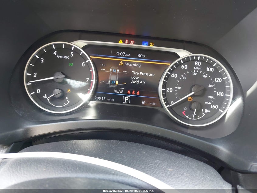 VIN 3N1AB8CV3PY287907 2023 NISSAN SENTRA SV XTRONIC CVT