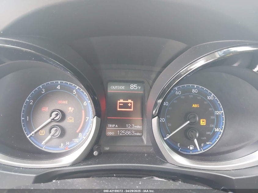 2014 TOYOTA COROLLA VIN: 5YFBURHE9EP160912