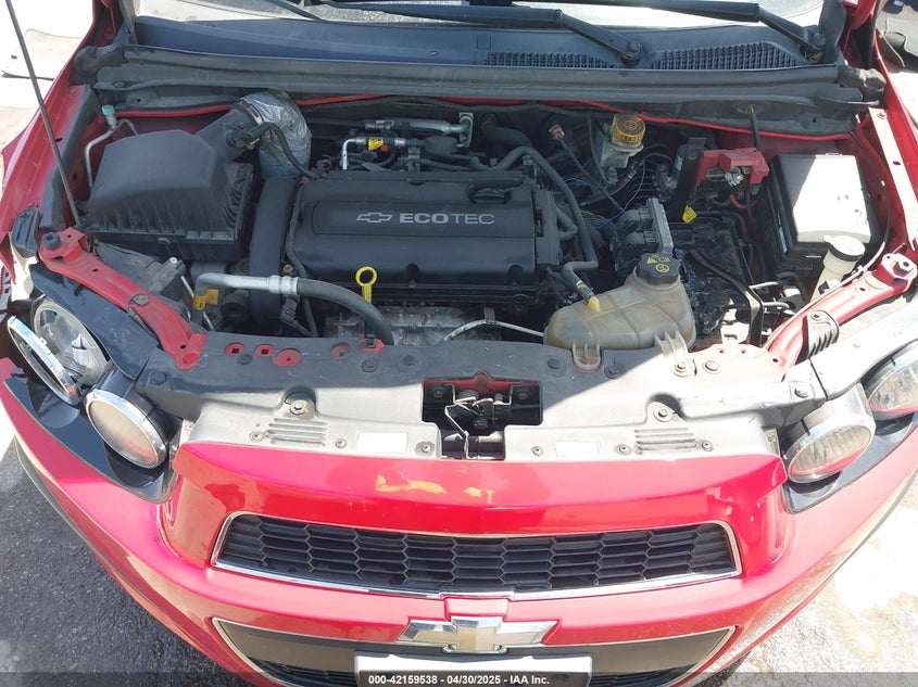 2012 CHEVROLET SONIC VIN: 1G1JC5SH9C4130618