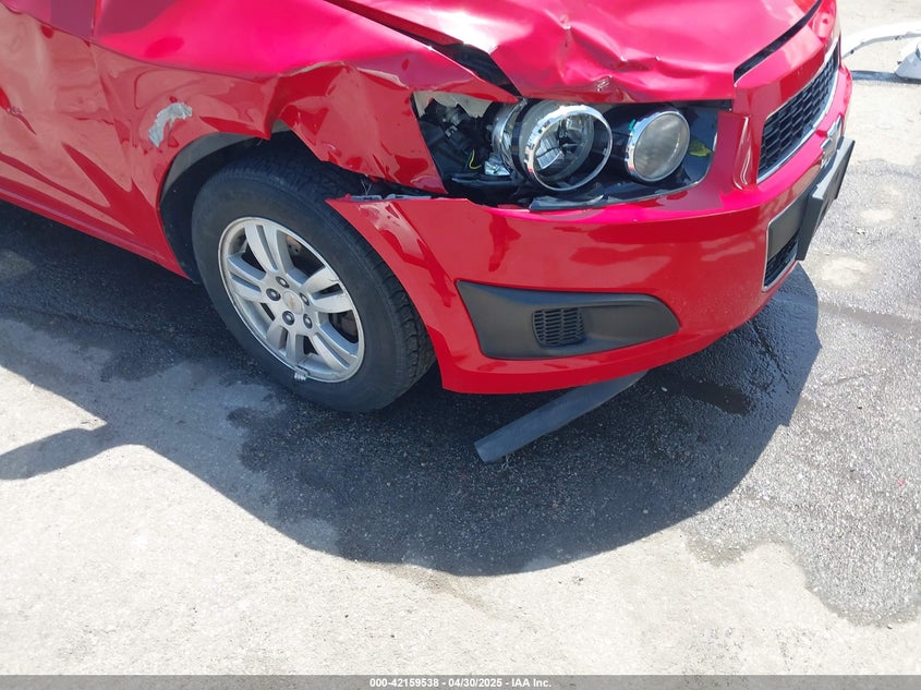 2012 CHEVROLET SONIC VIN: 1G1JC5SH9C4130618