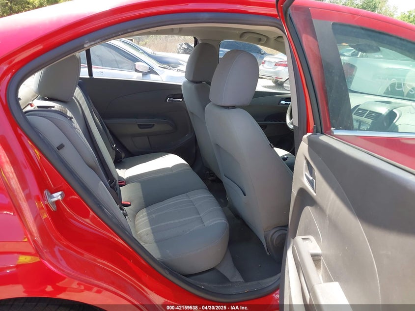 2012 CHEVROLET SONIC VIN: 1G1JC5SH9C4130618
