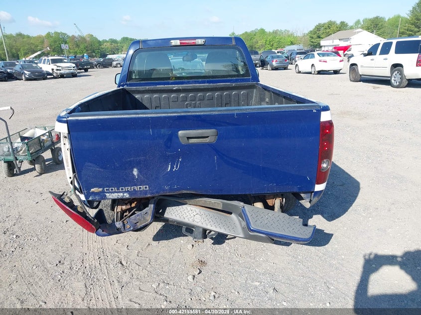 2011 CHEVROLET COLORADO VIN: 1GCCSBF99B8126421