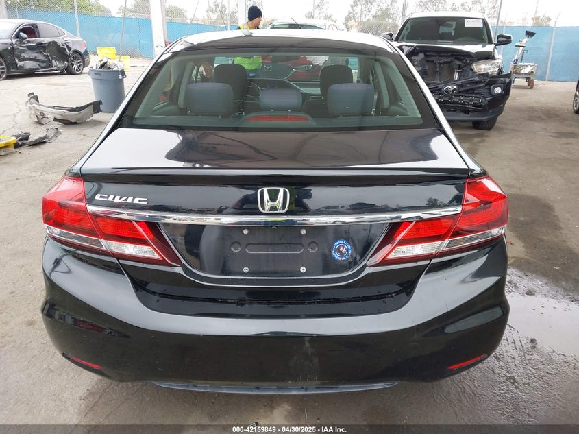2014 HONDA CIVIC VIN: 19XFB2F88EE266071