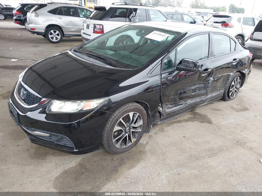 2014 HONDA CIVIC VIN: 19XFB2F88EE266071