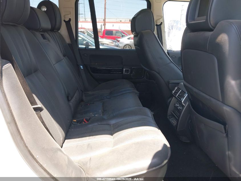 2012 Land Rover Range Rover Supercharged VIN: SALMF1E42CA383058 Lot: 42159943