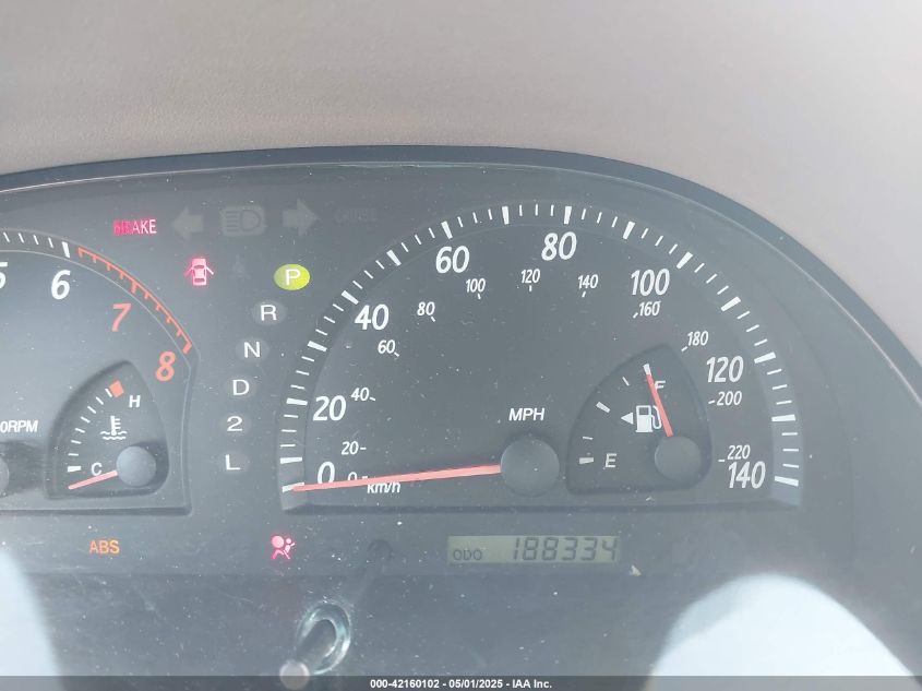 2004 Toyota Camry Xle VIN: 4T1BE30K34U880988 Lot: 42160102