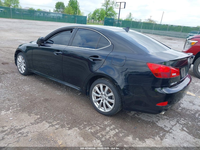 2007 LEXUS IS 250 VIN: JTHCK262672014509