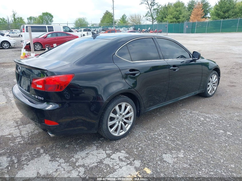 2007 LEXUS IS 250 VIN: JTHCK262672014509