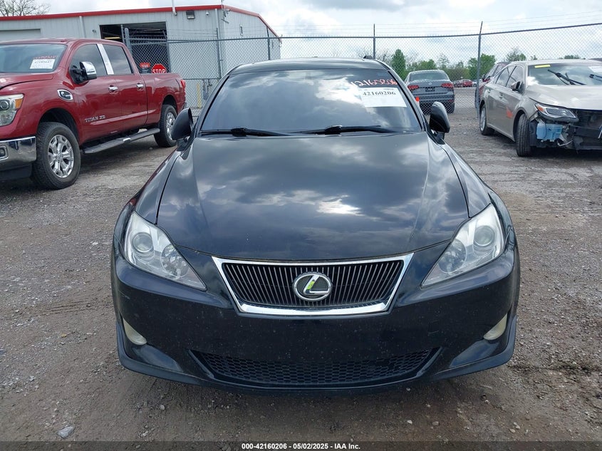 2007 LEXUS IS 250 VIN: JTHCK262672014509