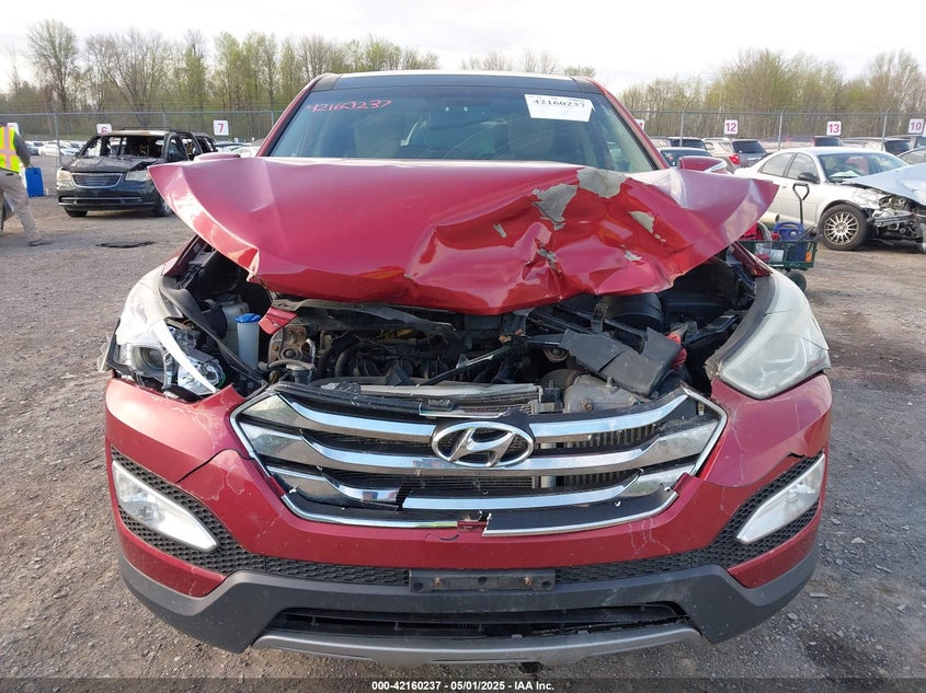 2013 HYUNDAI SANTA FE SPORT VIN: 5XYZWDLA6DG024109