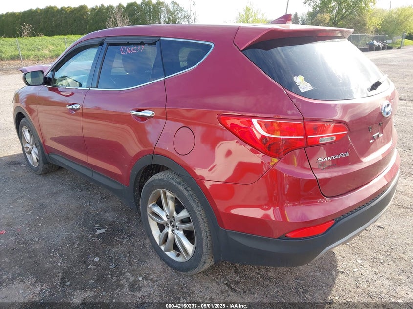 2013 HYUNDAI SANTA FE SPORT VIN: 5XYZWDLA6DG024109