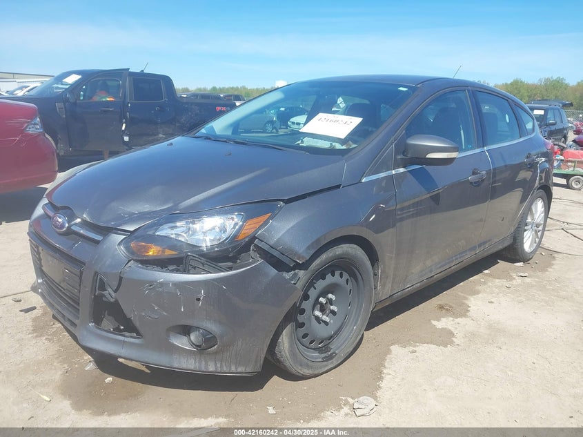 2014 FORD FOCUS VIN: 1FADP3N25EL134555