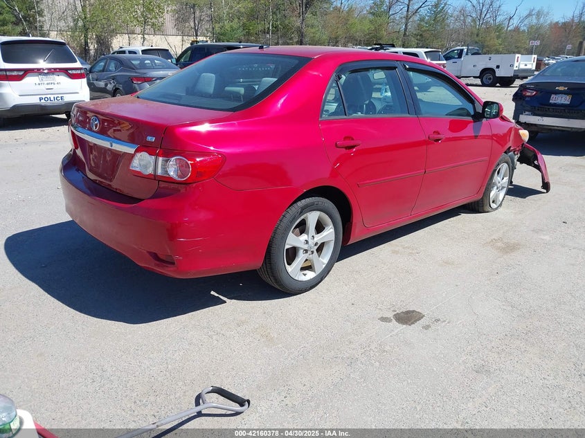 2011 TOYOTA COROLLA VIN: 2T1BU4EE7BC578209