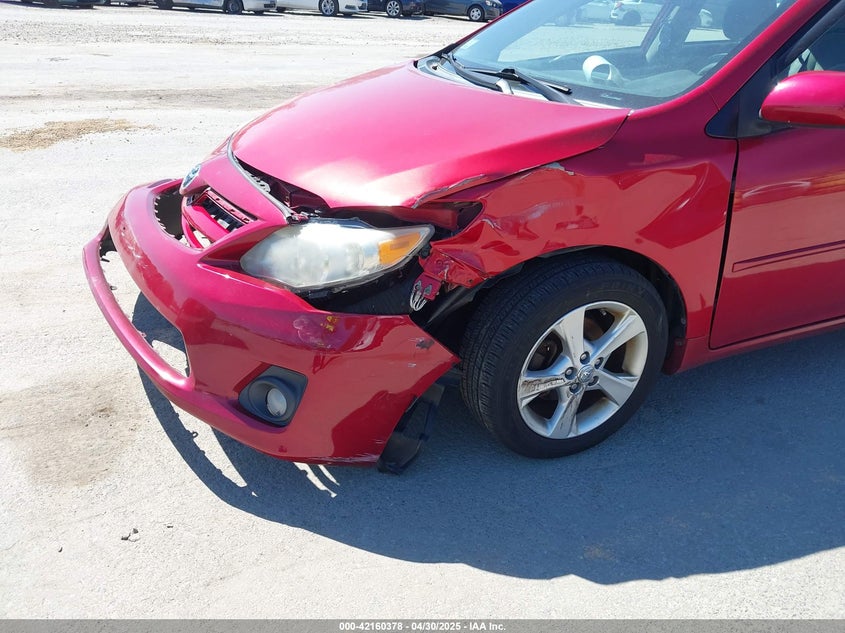 2011 TOYOTA COROLLA VIN: 2T1BU4EE7BC578209