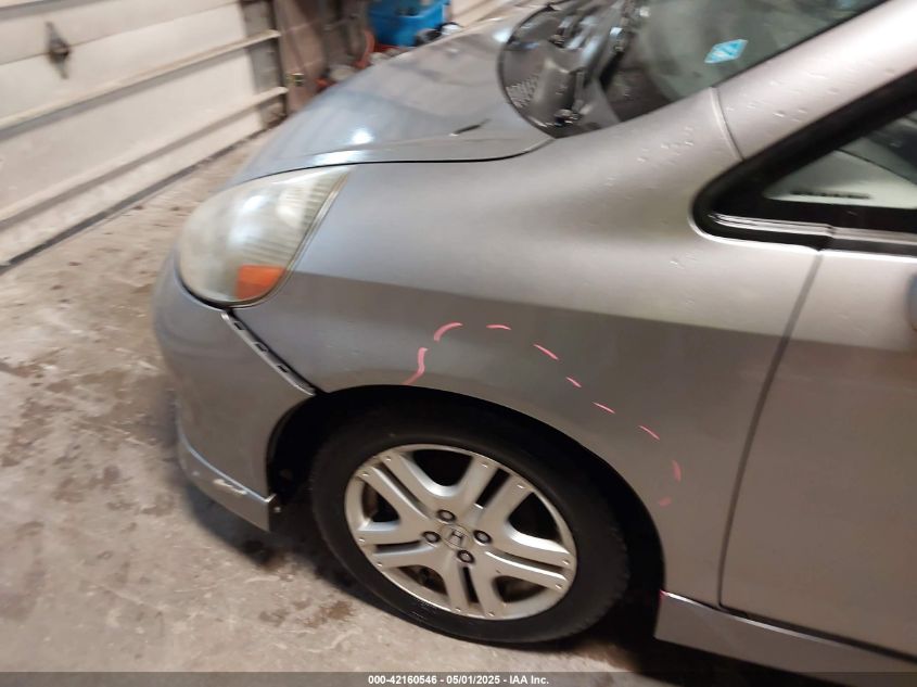 2008 Honda Fit Sport VIN: JHMGD38648S053053 Lot: 42160546