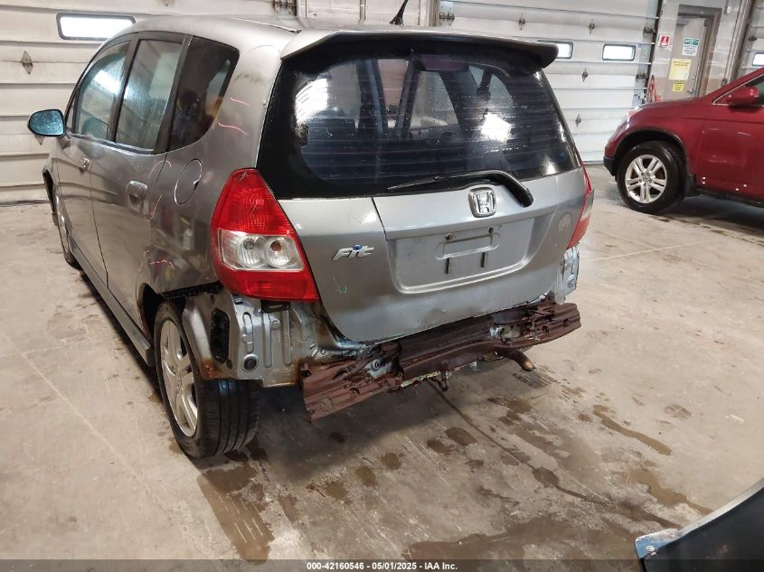 2008 Honda Fit Sport VIN: JHMGD38648S053053 Lot: 42160546