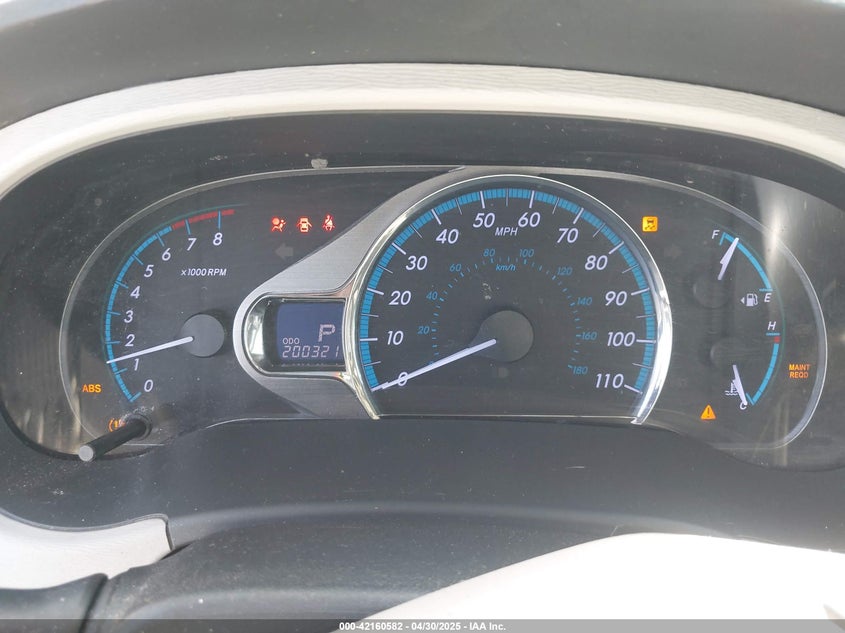 2013 TOYOTA SIENNA VIN: 5TDYK3DC9DS292737