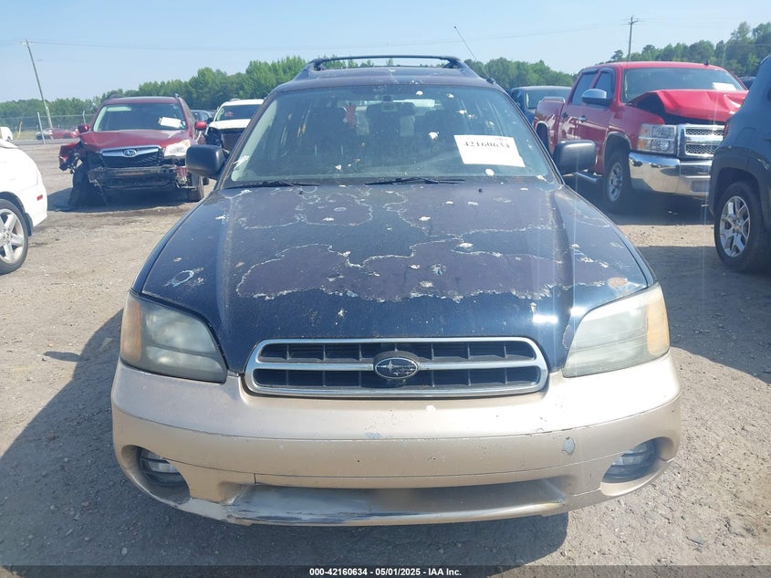 2000 Subaru Outback VIN: 4S3BH6751Y6648235 Lot: 42160634