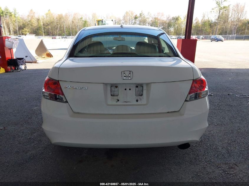 2010 Honda Accord 2.4 Ex-L VIN: 1HGCP2F8XAA159218 Lot: 42160657