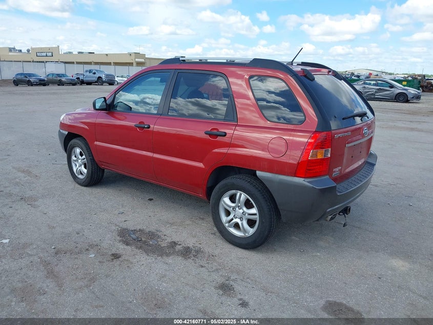 2008 KIA SPORTAGE VIN: KNDJE723887490986
