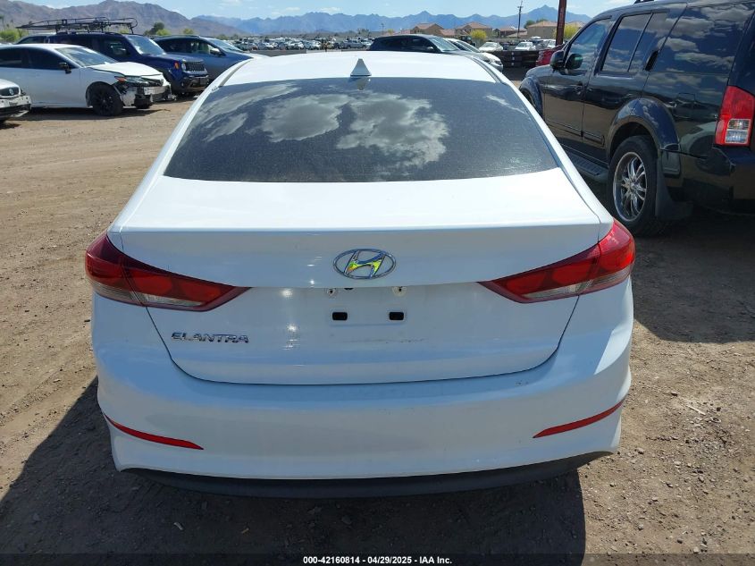 2018 Hyundai Elantra Limited/Sel/Value Edition VIN: 5NPD84LF2JH314H22 Lot: 42160814