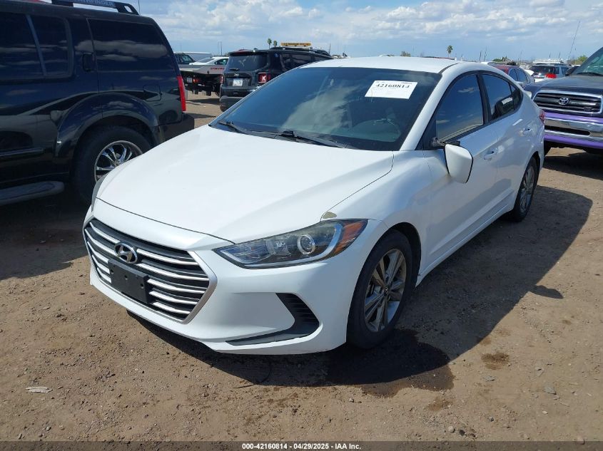 2018 Hyundai Elantra Limited/Sel/Value Edition VIN: 5NPD84LF2JH314H22 Lot: 42160814