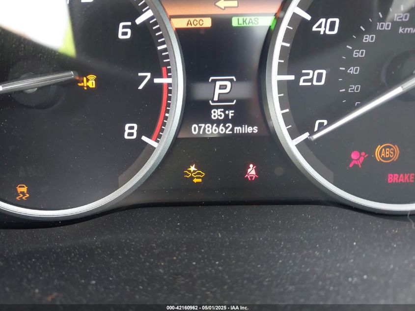 2017 Acura Rdx Advance Package VIN: 5J8TB4H78HL034019 Lot: 42160962