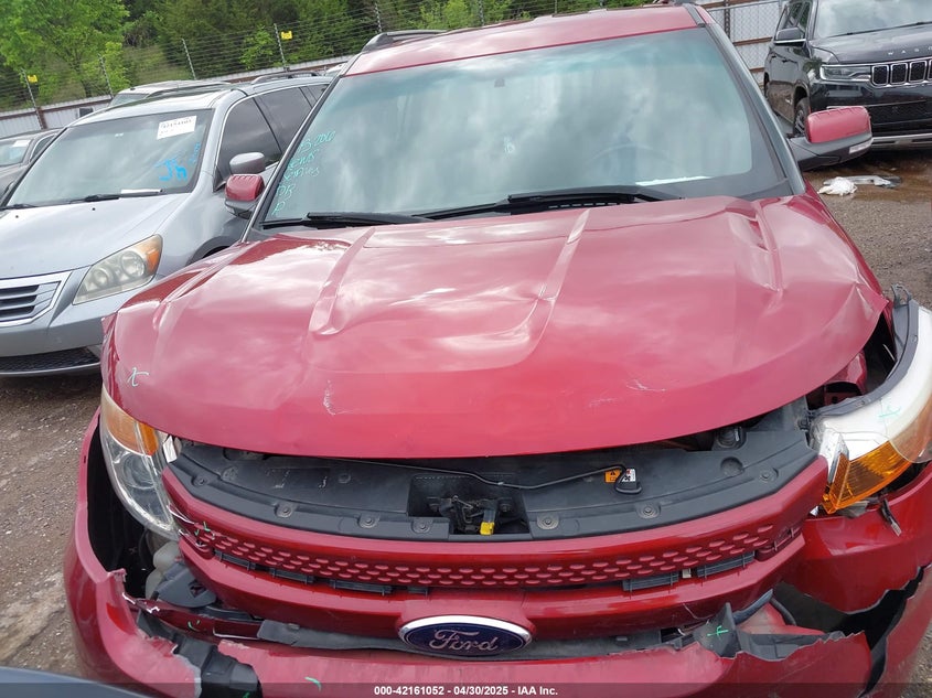 2013 FORD EXPLORER VIN: 1FM5K8F80DGC53632