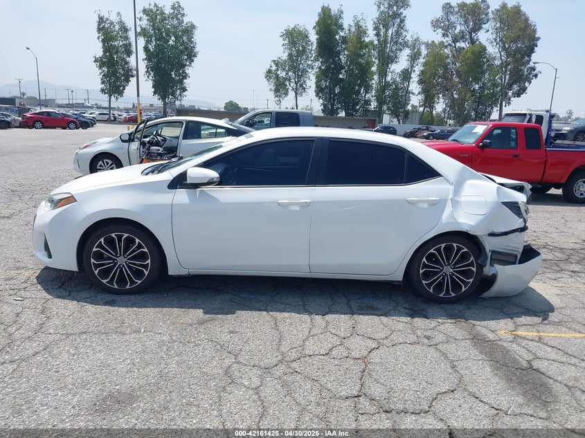 2014 TOYOTA COROLLA VIN: 5YFBURHE1EP063722