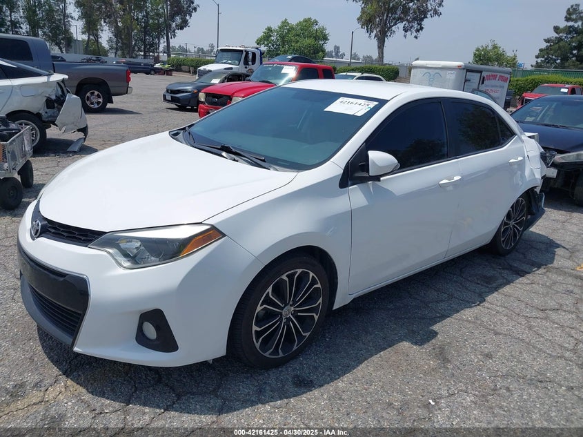 2014 TOYOTA COROLLA VIN: 5YFBURHE1EP063722