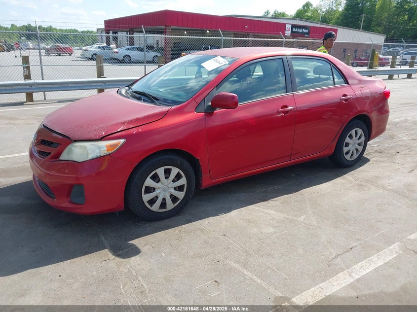 2011 TOYOTA COROLLA VIN: JTDBU4EE6B9135393