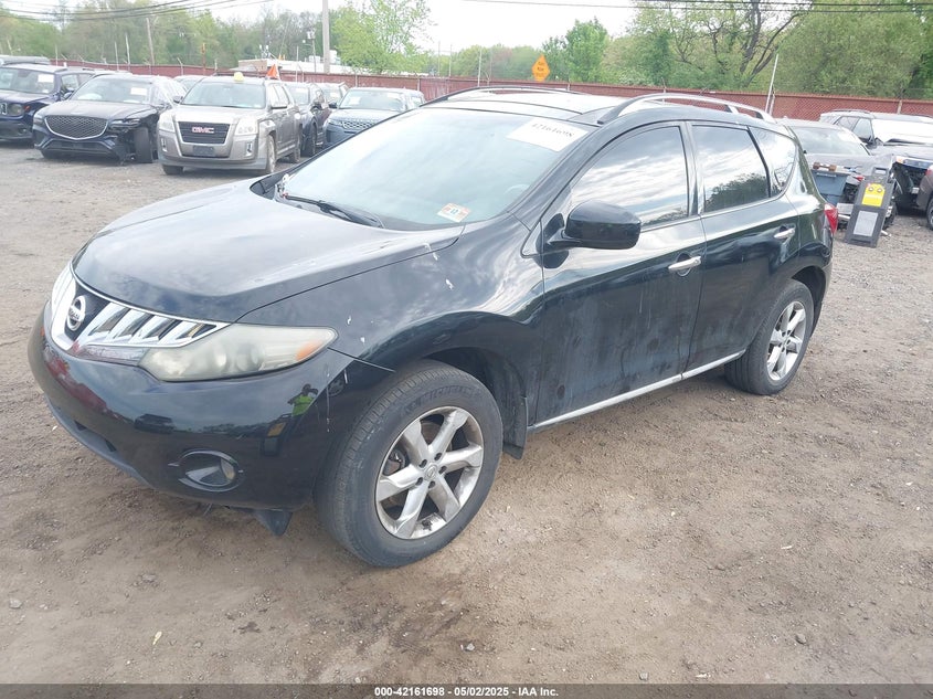 2009 NISSAN MURANO VIN: JN8AZ18W19W205964