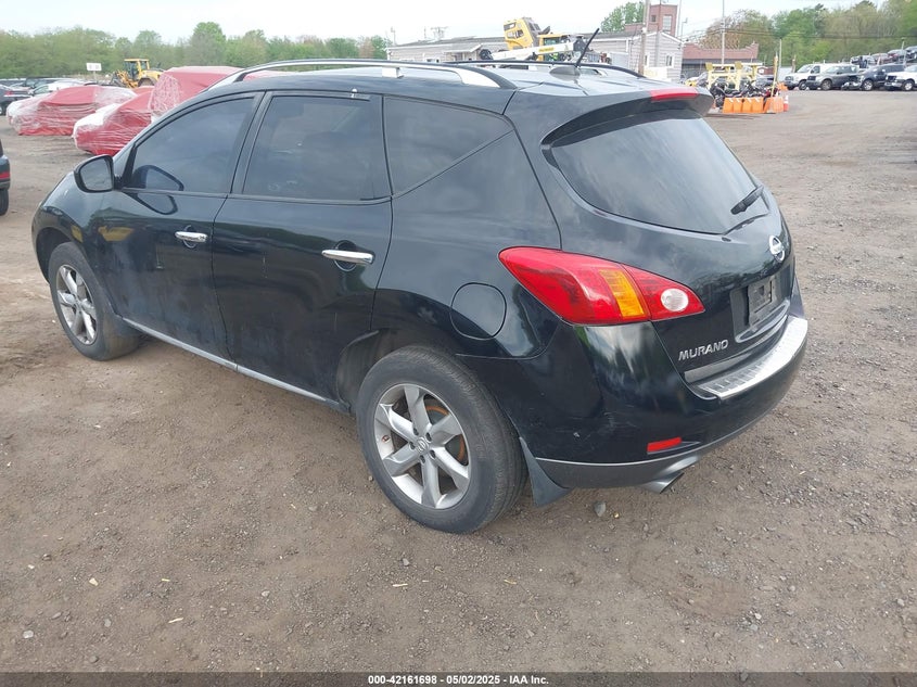 2009 NISSAN MURANO VIN: JN8AZ18W19W205964