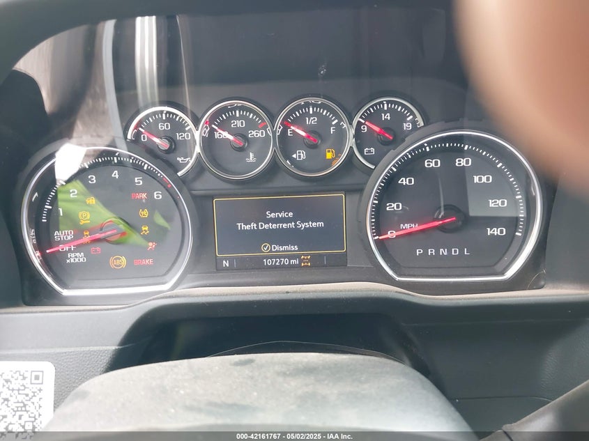 2019 CHEVROLET SILVERADO 1500 VIN: 1GCUYDED5KZ370209