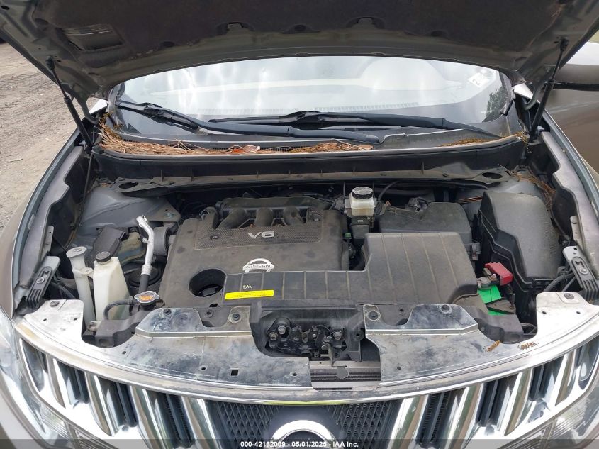 2009 Nissan Murano S VIN: JN8AZ18W69W138889 Lot: 42162009