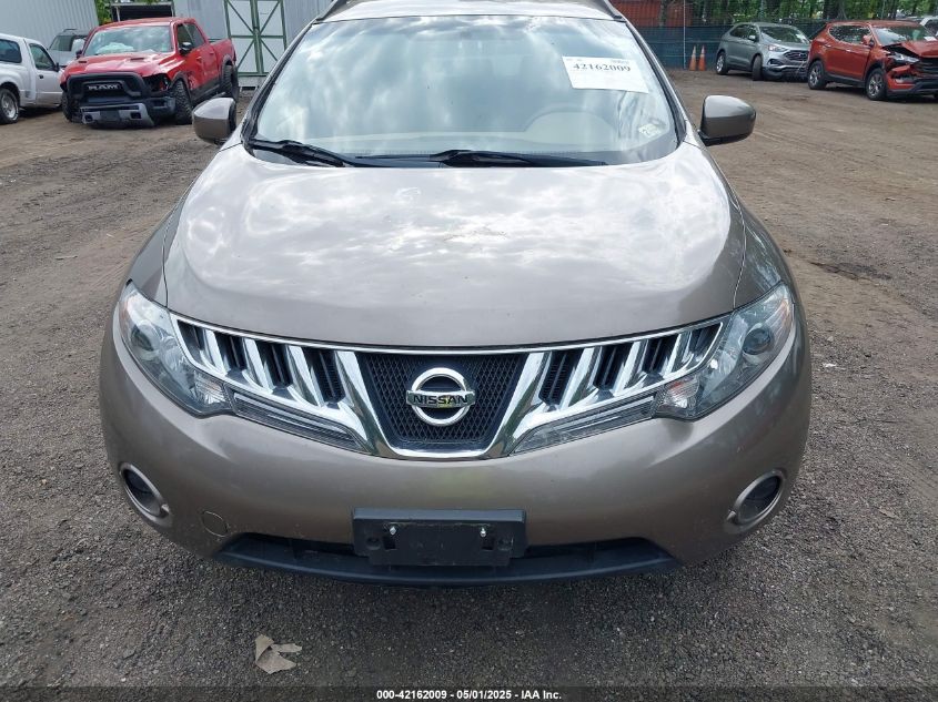 2009 Nissan Murano S VIN: JN8AZ18W69W138889 Lot: 42162009