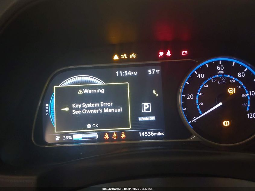 2023 Nissan Leaf S 40 Kwh VIN: 1N4AZ1BV8PC559724 Lot: 42162359