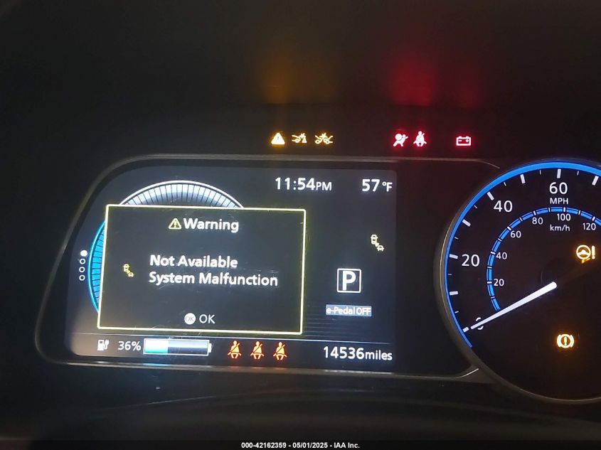 2023 Nissan Leaf S 40 Kwh VIN: 1N4AZ1BV8PC559724 Lot: 42162359