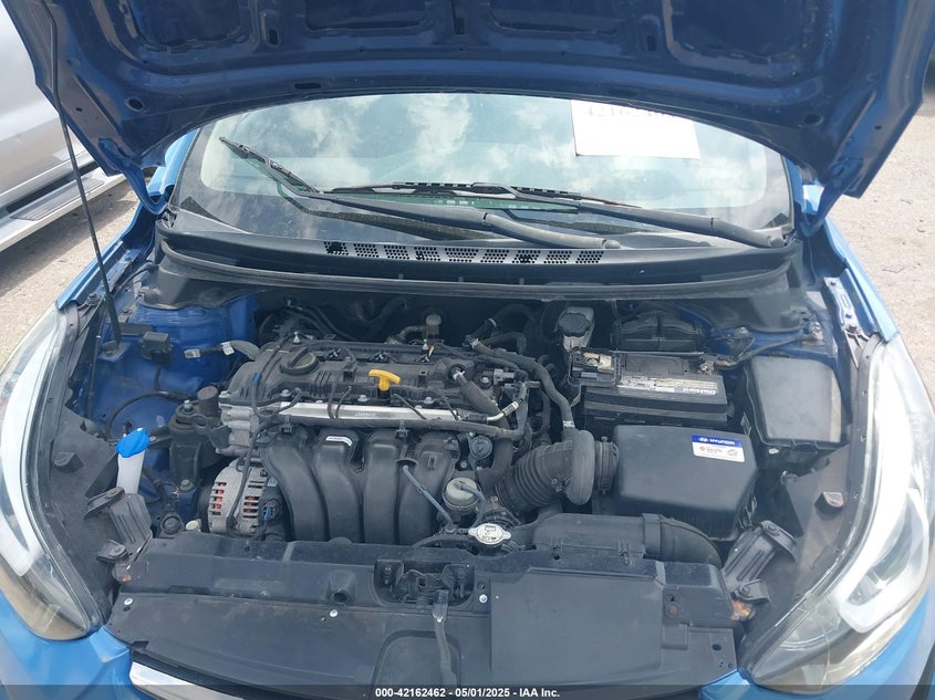 2016 HYUNDAI ELANTRA VIN: 5NPDH4AE6GH773614