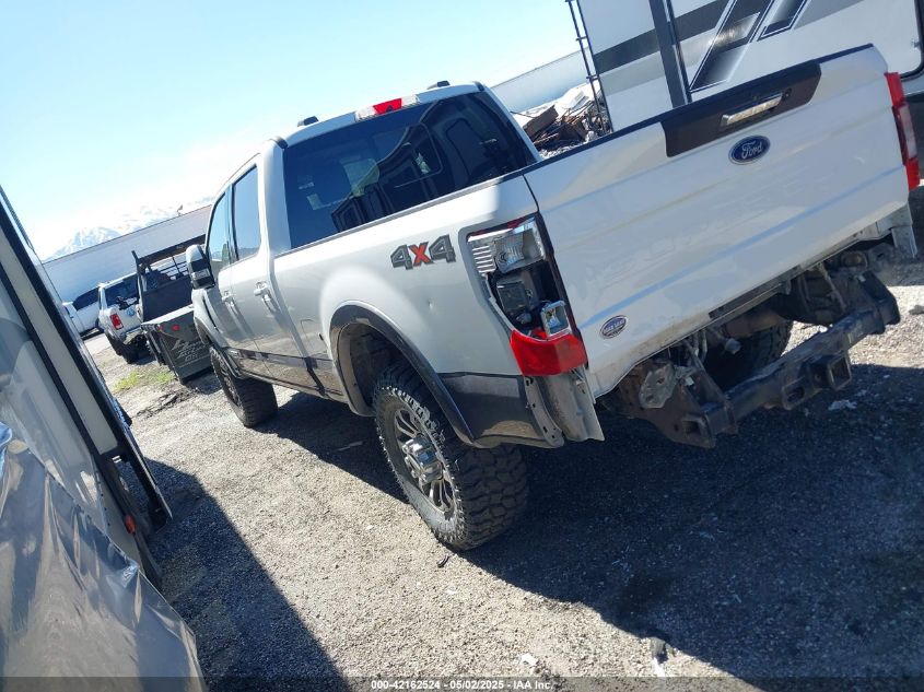 2021 Ford F-350 Lariat VIN: 1FT8W3BTXMED20509 Lot: 42162524