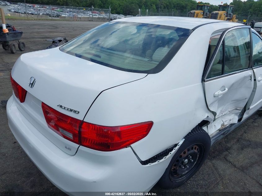 2005 Honda Accord 2.4 Lx VIN: 1HGCM564X5A093332 Lot: 42162637