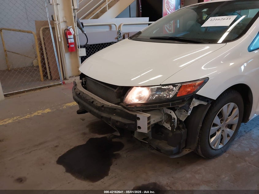 2012 HONDA CIVIC VIN: 2HGFG3B50CH553281