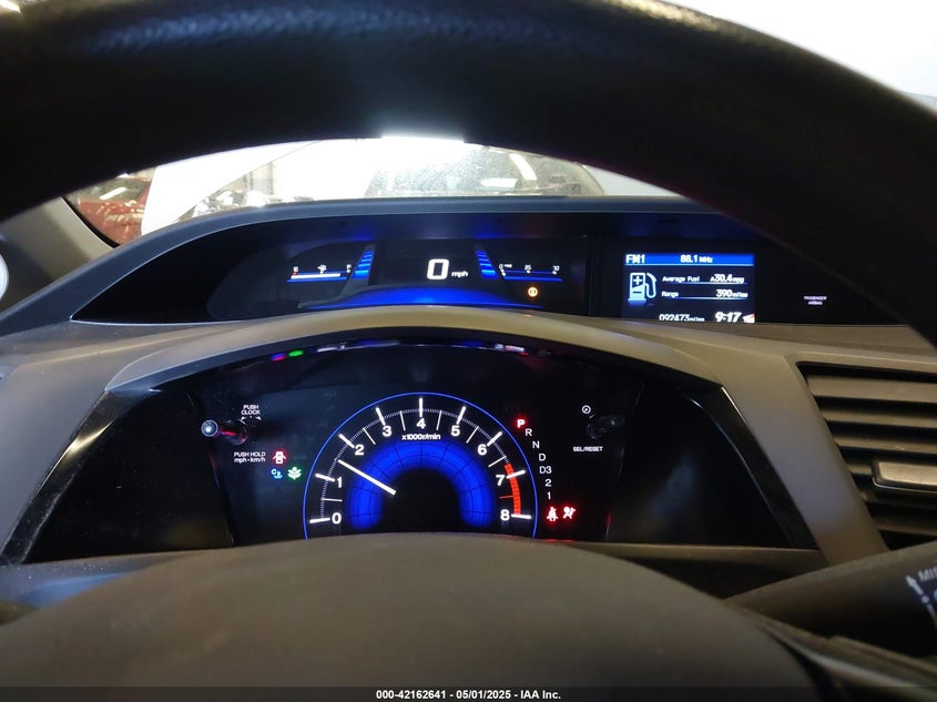 2012 HONDA CIVIC VIN: 2HGFG3B50CH553281