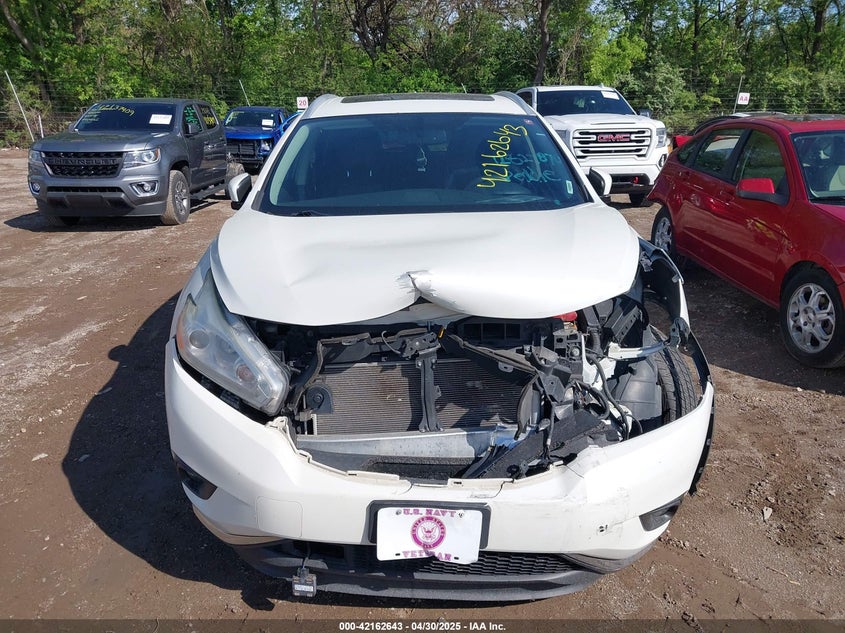2017 NISSAN MURANO VIN: 5N1AZ2MH4HN102949