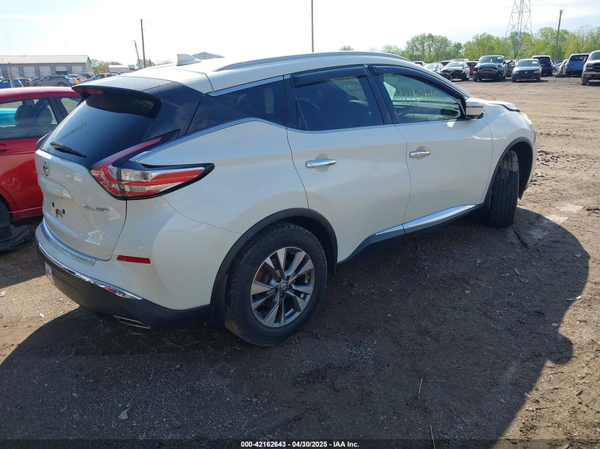 2017 NISSAN MURANO VIN: 5N1AZ2MH4HN102949
